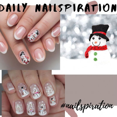 Let it snow! Σήμερα φτιάχνουμε χιονάνθρωπους στα νύχια μας…