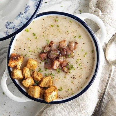 Σήμερα φτιάξε πεντανόστιμη βελουτέ σούπα με φασόλια