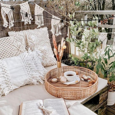 Macrame style: Εκεί όπου οι κόμποι κάνουν το θαύμα τους