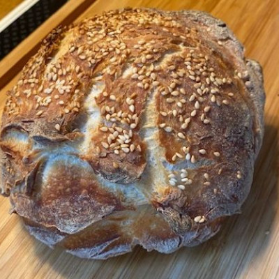 Συνταγή για το πιο εύκολο σπιτικό καρβέλι ψωμί