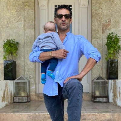 Γιώργος Χρανιώτης: Εργάζεται στο σπίτι παρέα με τον γιο του