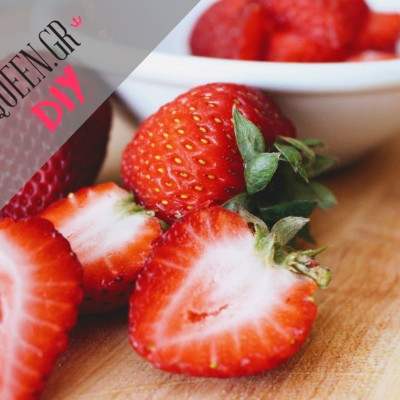 DIY Time! Αν έχεις φράουλες στο σπίτι, φτιάξε μια full δυναμωτική μάσκα μαλλιών