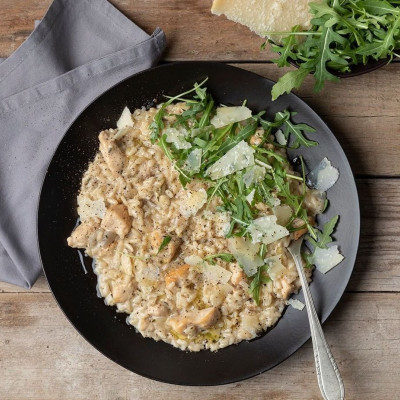 Ακης Πετρετζίκης: Ριζότο Alfredo