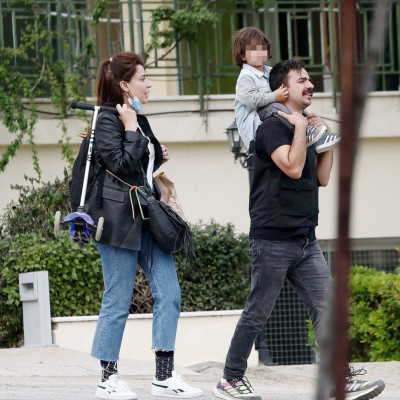Κατερίνα Παπουτσάκη: Τρυφερές στιγμές με τους άντρες της ζωής της!
