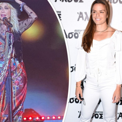 Αποκλειστικό: Η Σάκκαρη πήγε στη Βίσση στο θέατρο Άλσος και έκαναν προπόνηση στο τένις!