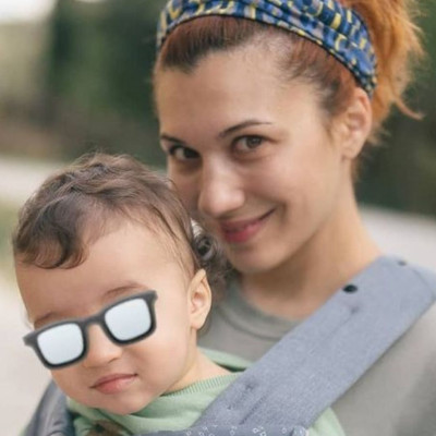 Πέννυ Μπαλτατζή: Παιχνίδια με τον γιο της στο σπίτι (pics)