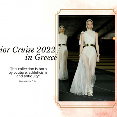 Dior Cruise 22: Το λευκό και το γαλάζιο πρωταγωνιστής στη σημαντικότερη συλλογή της χρονιάς