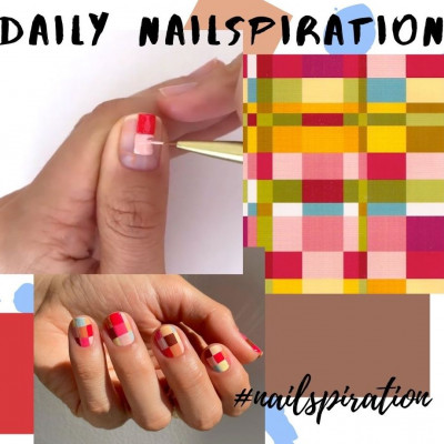 DIY Time! Ένα καλοκαιρινό καρό nail art είναι ό, τι πρέπει για το ΣΚ που πλησιάζει (video)