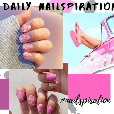 Hey girl! Νομίζουμε ότι ήρθε η ώρα για μερικά καυτά, ροζ nail art