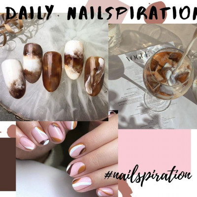 #LatteNails γιατί σήμερα θέλουμε κάτι πολύ δροσερό!