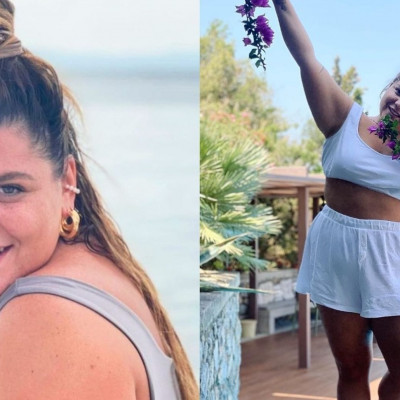 Δανάη Μπάρκα: Η νέα φωτό με μαγιό στην πισίνα από τις διακοπές της στη Τζια