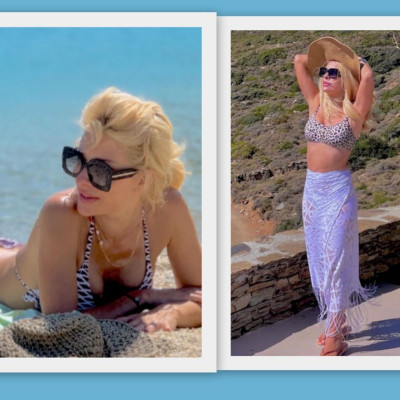 Η Ελένη κάνει τις διακοπές της κι εμείς μετράμε τα μαγιό της