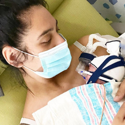 "Ποτέ δεν περίμενα ότι θα ήμουν μια μαμά της ΜΕΝΝ" (εικόνες)