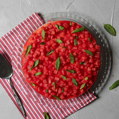 Άκης Πετρετζίκης: Cheesecake καρπούζι