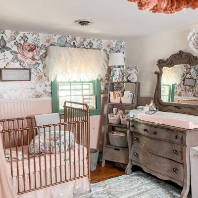 Vintage και ρετρό ιδέες για τη διακόσμηση βρεφικού δωματίου