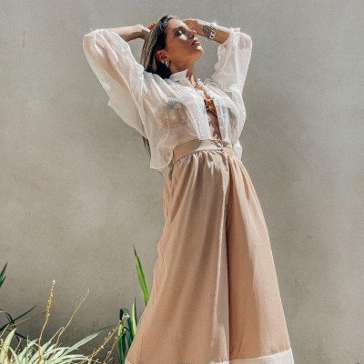 Αθηνά Οικονομάκου: Έκκληση της ηθοποιού για βοήθεια στη Μάνη που καίγεται (vid)