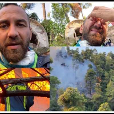 Ο Κώστας Αναγνωστόπουλος στο gossip-tv: «Μπαίνουμε στη φωτιά χωρίς μάσκες, δεν έχουμε νερό, βοήθεια»