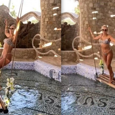 Κωνσταντίνα Σπυροπούλου: Κάνει κούνια φορώντας μπικίνι και όλοι «τα έχασαν» με το κορμί της