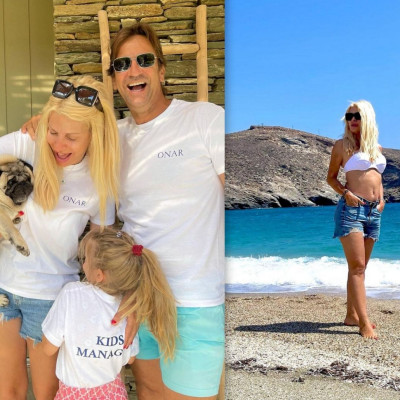 Ελένη Μενεγάκη: Το φωτογραφικό άλμπουμ των διακοπών της λίγο πριν την πρεμιέρα στο Mega!