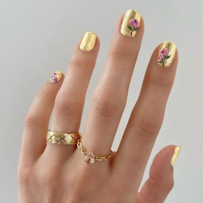 #Rosenails: 10 nail art με τριαντάφυλλα - Θα τα λατρέψεις!