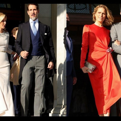 Γάμος Φίλιππου – Νίνα Φλορ: Μπλάτνικ - Σαντάλ έκαναν το κοινό να παραμιλά με τις εμφανίσεις τους