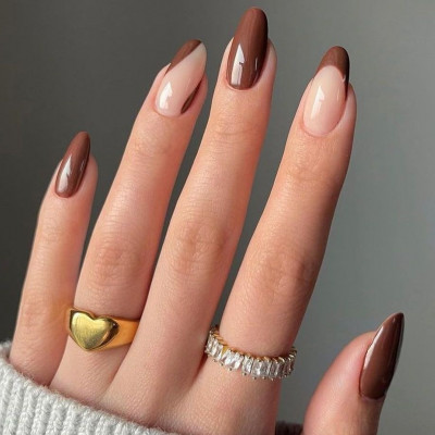 Το καφέ είναι το χρώμα του χειμώνα! 10 καφέ nail art για να διαλέξεις