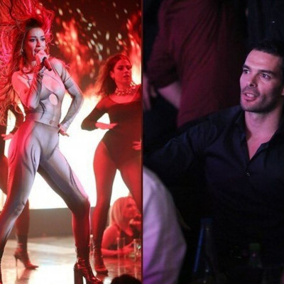 Ο Μποτία καμάρωσε την αγαπημένη του Ελένη Φουρέιρα πρώτο τραπέζι στην πρεμιέρα της!