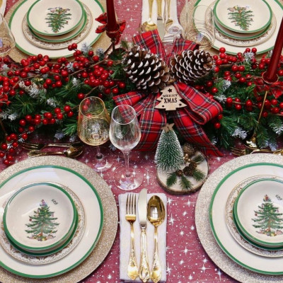 7 χριστουγεννιάτικα art de la table για να κάνεις το τραπέζι σου τον πρωταγωνιστή του ρεβεγιόν