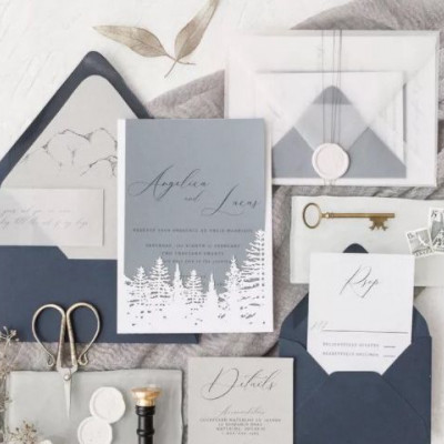 Cheers to winter! 10 ιδέες για το προσκλητήριο του γάμου σου
