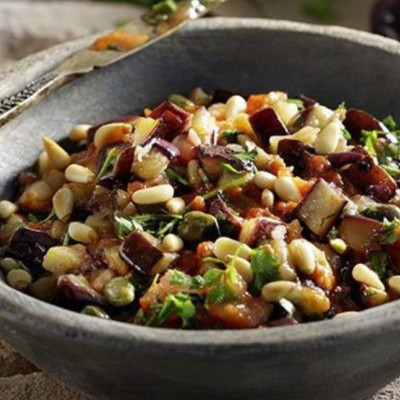 Ακης Πετρετζίκης: Καπονάτα μελιτζάνες