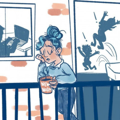 Τα σκίτσα της κουρασμένης μαμάς (εικόνες)