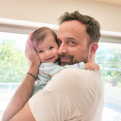 Γιώργος Λιανός: Σκέτη γλύκα η μικρή του κόρη - Δείτε τους στον Άγιο Δομίνικο