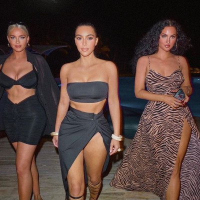 Οι διακοπές της Kim Kardashian μακριά από τον αγαπημένο της και το πιτζάμα πάρτι σε λίαρ τζετ