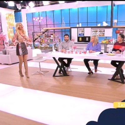 «Ατύχημα» για την Καινούργιου - Εμφανίστηκε με ανοιχτό κουμπί και η αντίδραση της ήταν επική