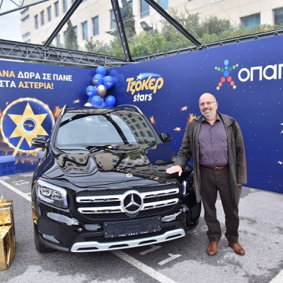 Αστεράτες βόλτες για τον μεγάλο νικητή των ΤΖΟΚΕΡ Stars