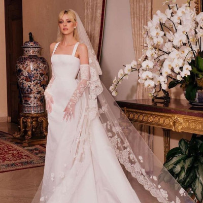 Το παραμυθένιο couture Valentino νυφικό της Nicola Peltz ήταν ένα πραγματικό έργο τέχνης