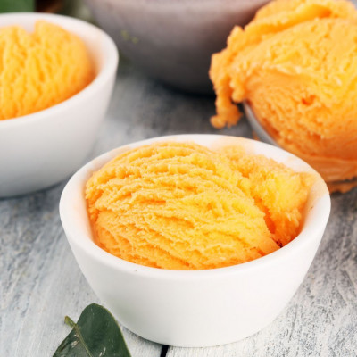 Σπιτικό παγωτό πορτοκάλι στο μπλέντερ - Εύκολη και πεντανόστιμη συνταγή