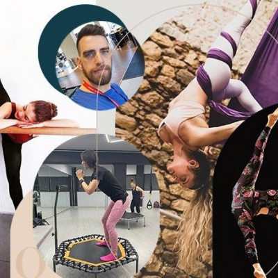 Όχι άλλη βαρετή γυμναστική: Δοκίμασε τραμπολίνο, spinning, pole dancing, μπαλέτο και aerial pilates