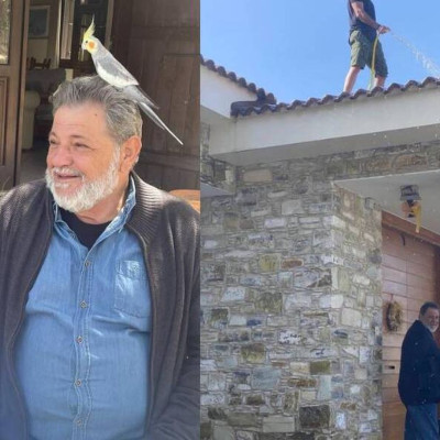 Γιώργος Παρτσαλάκης: Διάλειμμα από τη Γη της Ελιάς και Πάσχα στην Κρήτη - Περνάει φανταστικά!