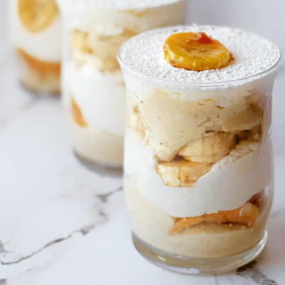 Πουτίγκα με μπανάνα: Η απόλυτη συνταγή για το γλυκό που θα ξετρελάνει τις κολλητές σου