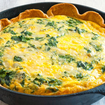 Αλευροτυρόπιτα της μαμάς - Εύκολη, χωρίς φύλλο, μόνο με αλεύρι, αυγά, γιαούρτι και τυρί