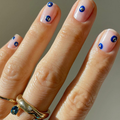 Evil Eye Nails! Τώρα θα διώχνεις το κακό το μάτι δείχνοντας απλώς το μανικιούρ σου