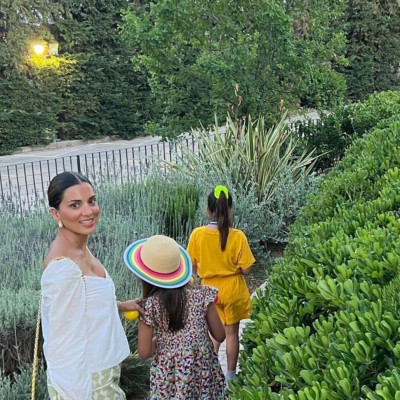 Σταματίνα Τσιμτσιλή: Με τα παιδιά της σε αθλοπαιδιές του σχολείου