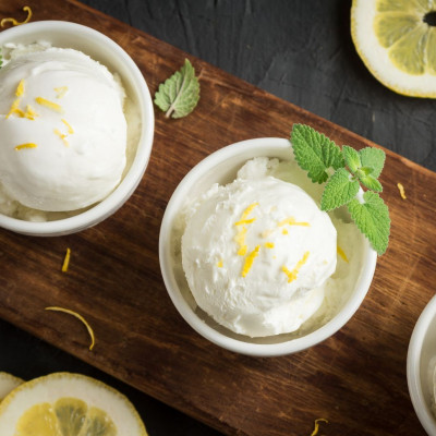 Συνταγή για φανταστικό παγωτό λεμόνι