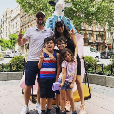 Καλομοίρα: Στη Μαδρίτη με τα παιδιά της - Οι πρώτες φώτο των διακοπών τους