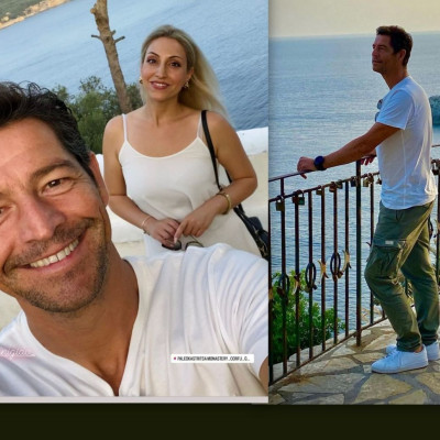 Απόστολος Ρουβάς: Το ταξίδι με την σύντροφό του στην Κέρκυρα – Η Φανή γνώρισε τους γονείς του