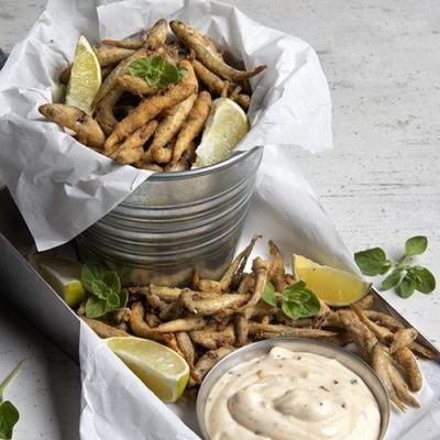 Άκης Πετρετζίκης: Αθερίνα τηγανητή