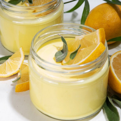 Κρέμα λεμονιού με 4 υλικά