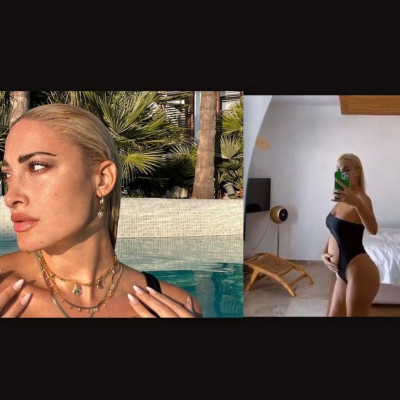 Ιωάννα Τουνη: Έβαλε το πιο stylish μαγιό και δείχνει τη φουσκωμένη της κοιλίτσα (video)