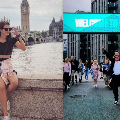 Παπαζήσης – Παντούση: Σε συναυλία των Coldplay στο Λονδίνο - Στιγμιότυπα από το ταξίδι τους